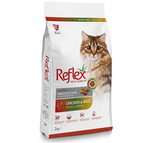 [RFL-252] Reflex Adult Renkli Taneli Tavuklu Yetişkin Kedi Maması (2 Kg)