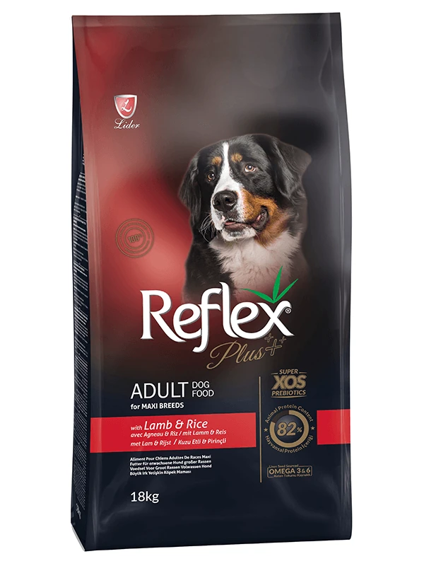 [RFX-204] Reflex Plus Maxi Breeds Kuzu Etli Büyük Irk Yetişkin Köpek Maması