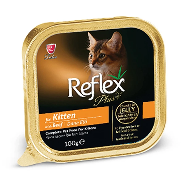 [RFK-025] Reflex Plus Puppy Dana Etli Yavru Konserve Kedi Maması (1 Adet)