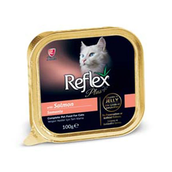 [RFK-024] Reflex Plus Pate Somonlu Yetişkin Konserve Kedi Maması (1 Adet)