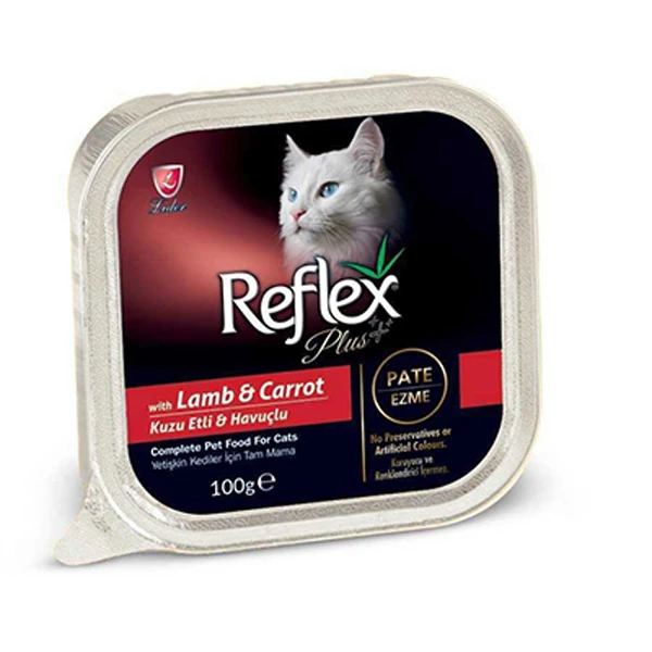 [RFK-023] Reflex Plus Kuzu Etli Pate Yetişkin Konserve Kedi Maması (1 Adet)