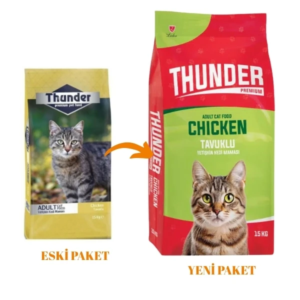[THN-01] Thunder Tavuklu Yetişkin Kedi Maması