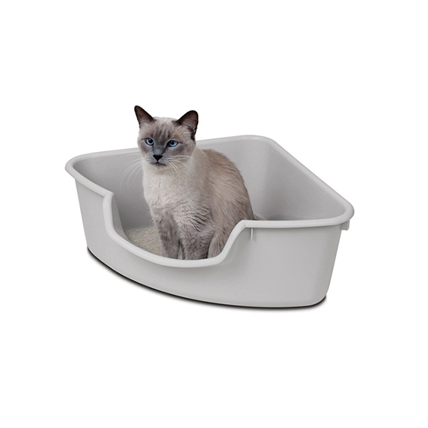 [677-P3850] Pioneer Kedi Açık Köşe Tuvaleti 60x47.5x20 Cm