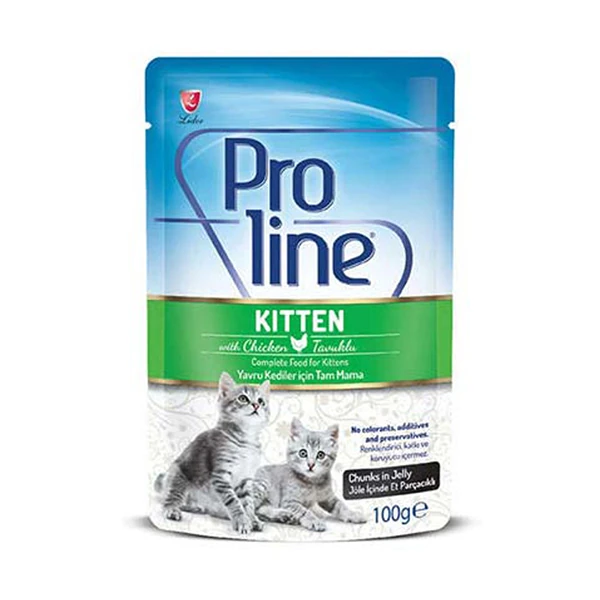 [PRK-103] Proline Kitten Tavuklu Pouch Yavru Konserve Kedi Maması (1 Adet)