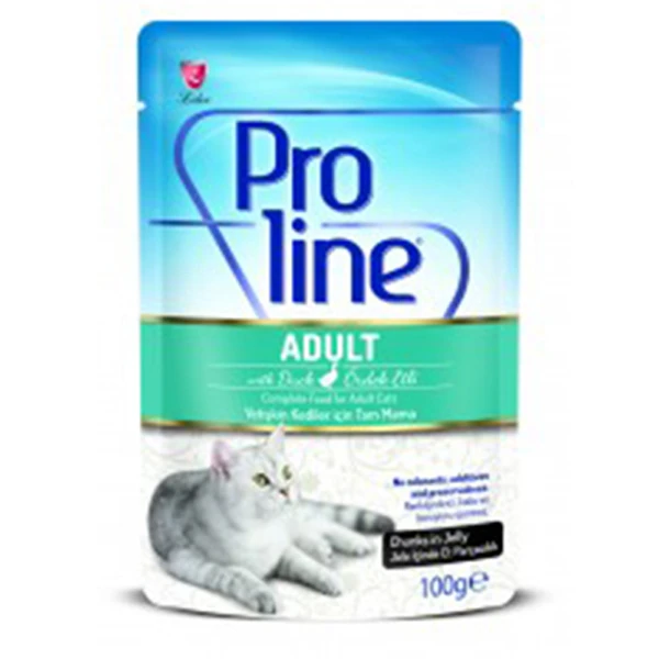 [PRK-104] Proline Ördekli Pouch Jelly Yetişkin Konserve Kedi Maması (1 Adet)