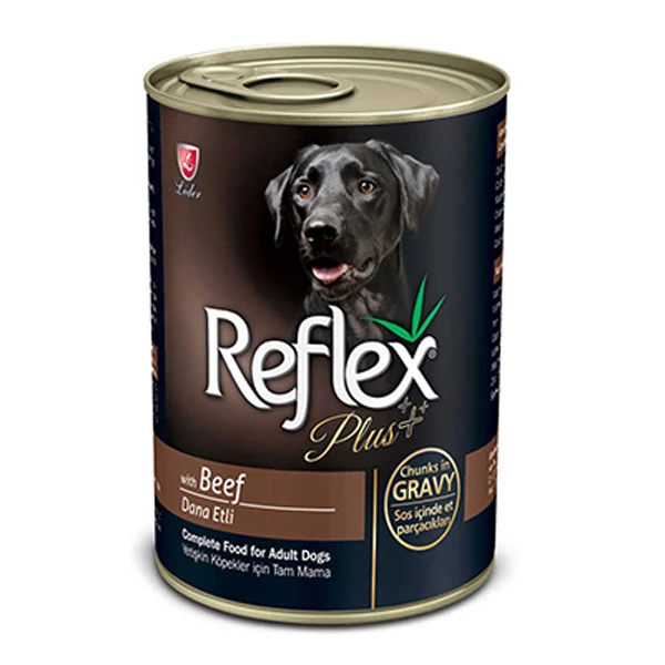 [RFK-100] Reflex Plus Beef Dana Etli Konserve Yetişkin Köpek Maması (1 Adet)