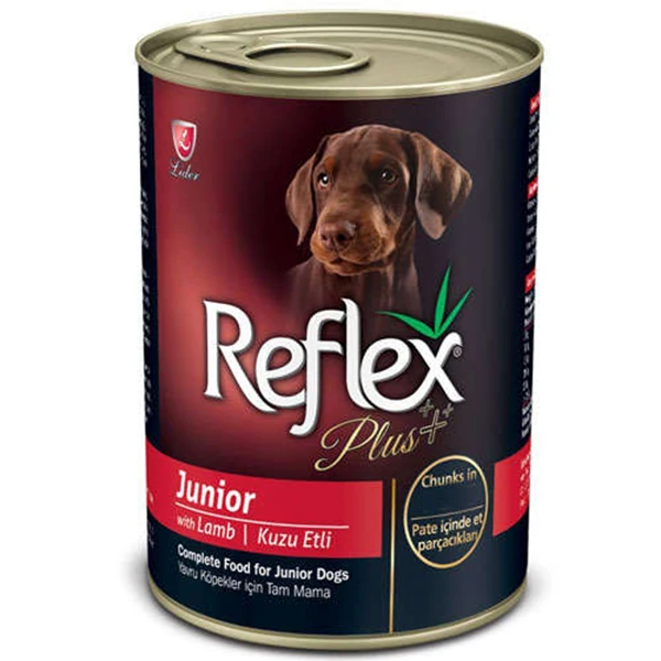 [RFK-106] Reflex Plus Junior Kuzulu Yavru Konserve Köpek Maması (1 Adet)