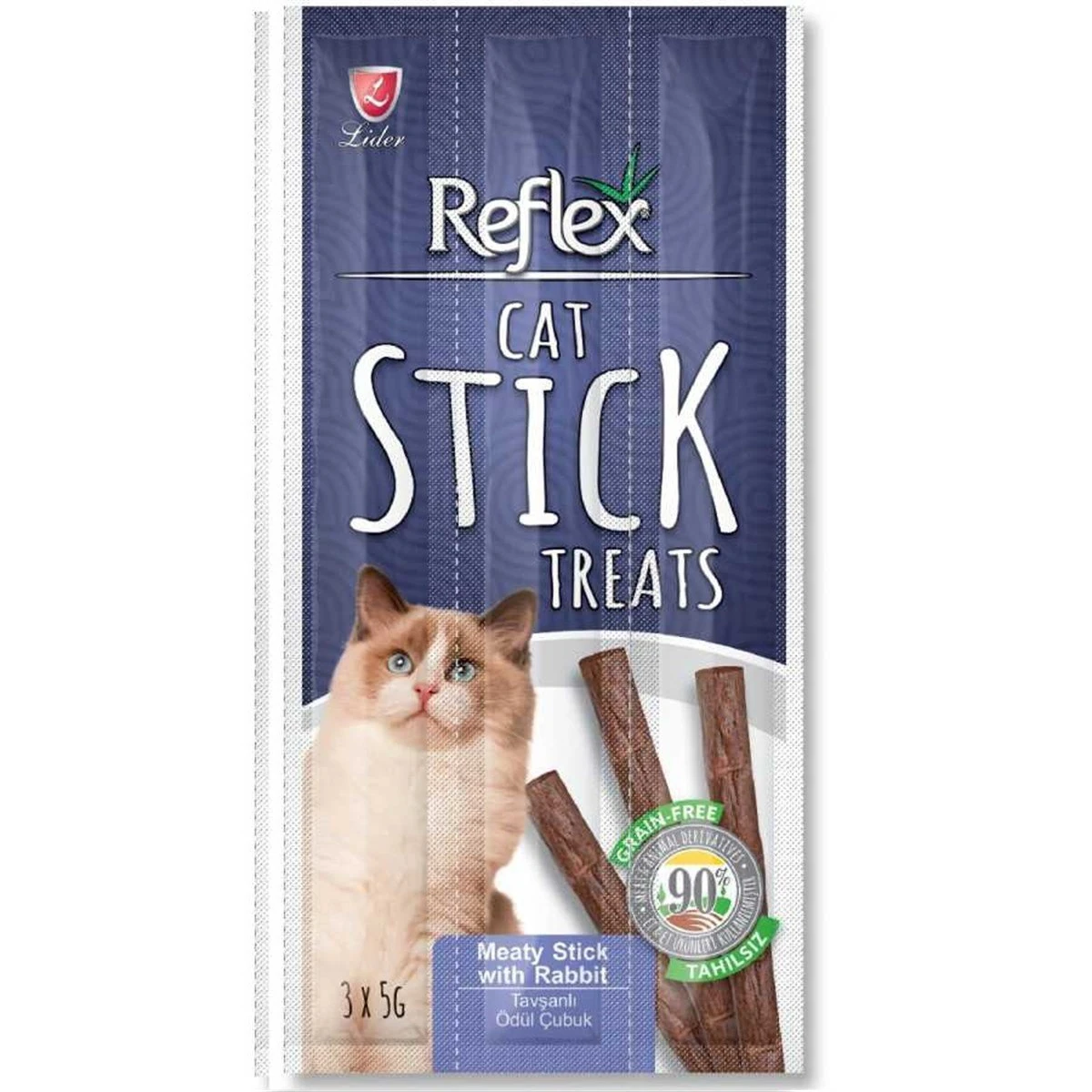 [RFT-021] Reflex Tavşanlı Stick Kedi Ödül Maması (1 Adet)