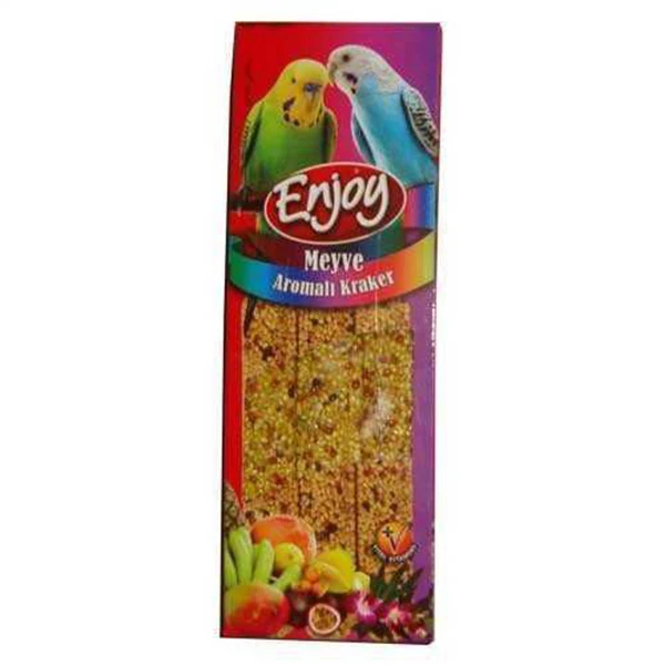 [ENJ-KRK-02] Enjoy Meyveli Kraker Kuş Yemi