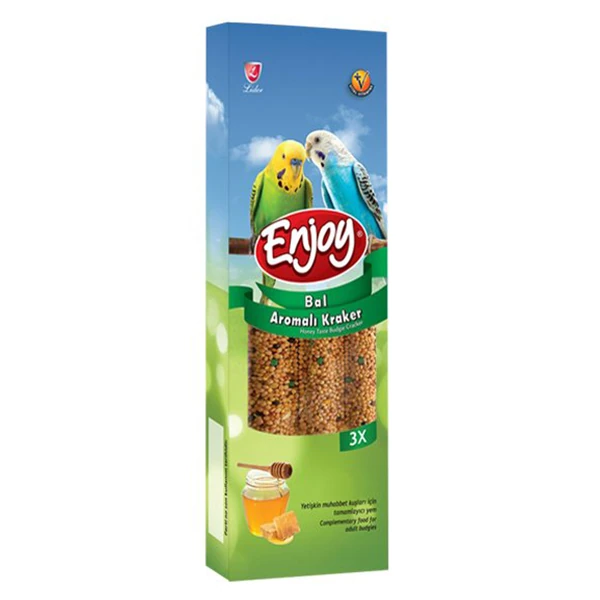 [ENJ-KRK-01] Enjoy Ballı Kraker Kuş Yemi