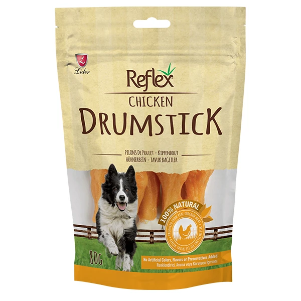 [RFT-115] Reflex Drumstick Tavuklu Baget Köpek Ödül Maması (1 Adet)