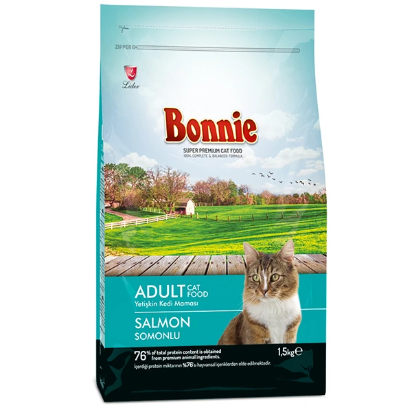 [BNP-152] Bonnie Adault Somonlu Yetişkin Kedi Maması