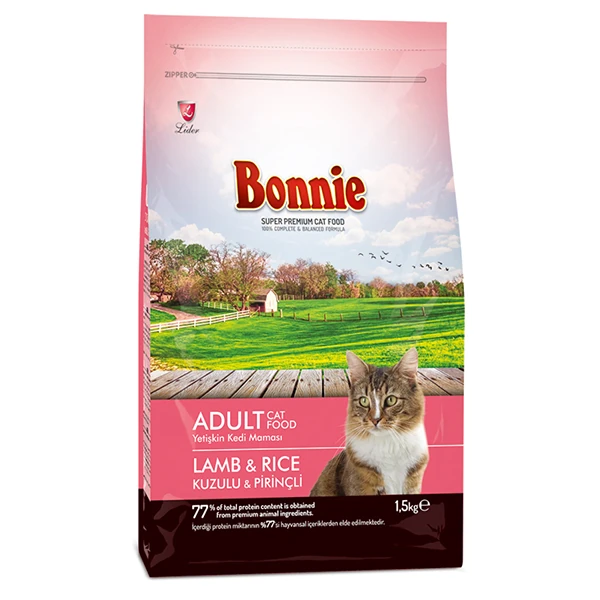 [BNP-153] Bonnie Adult Kuzulu ve Pirinçli Yetişkin Kedi Maması