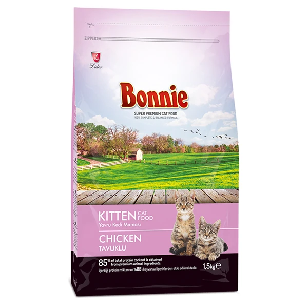 [BNP-154] Bonnie Kitten Tavuklu Yavru Kedi Maması