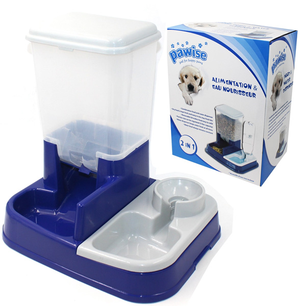 [679-11058] Pawise Kedi ve Köpek Otomatik Mama ve Su Kabı