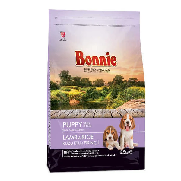 [BNP-123] Bonnie Puppy Kuzu Etli ve Pirinçli Yavru Köpek Maması