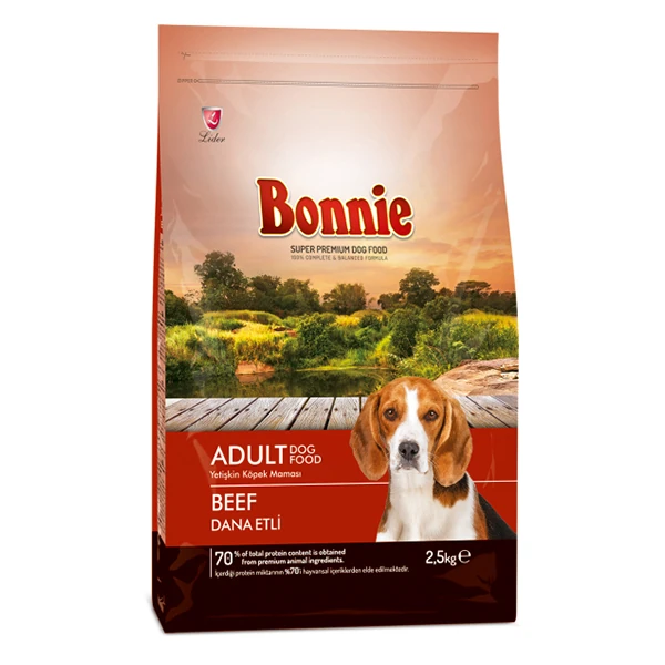 [BNP-122] Bonnie Biftekli Yetişkin Köpek Maması (2.5 Kg)