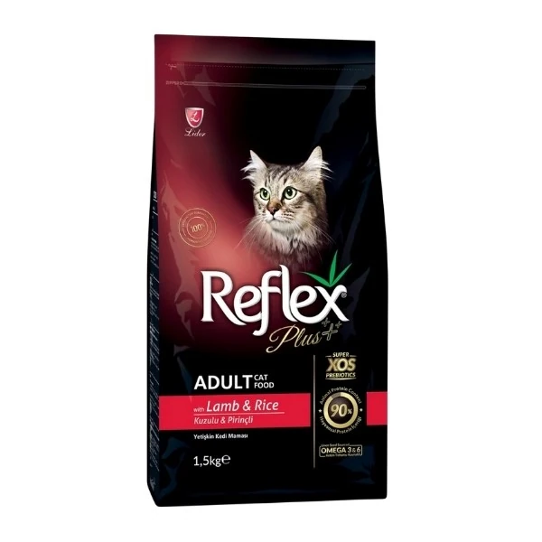 [RFX-304] Reflex Plus Adult Kuzu ve Pirinçli Yetişkin Kedi Maması (1.5 Kg)