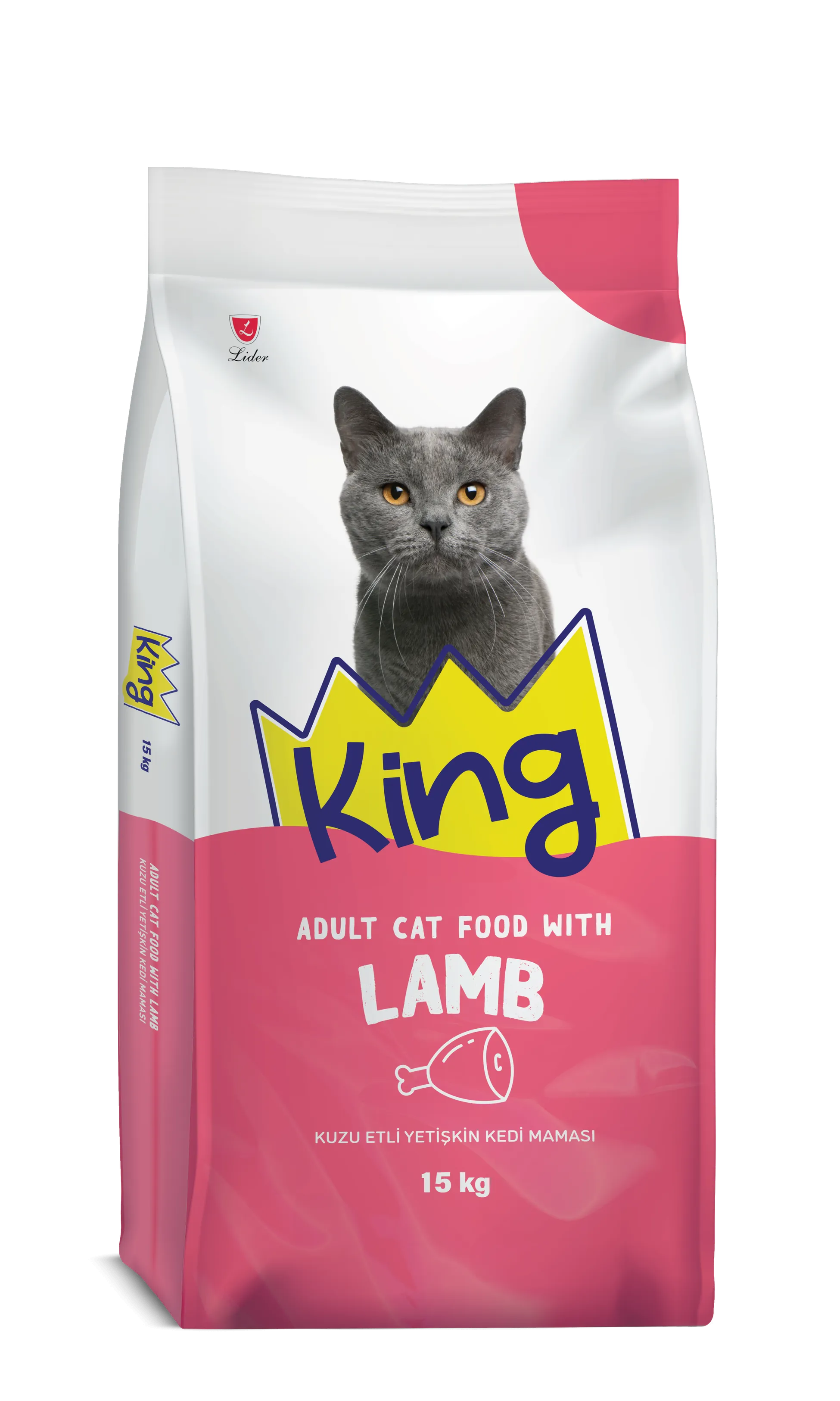 [KNG-07] King Kuzu Etli Yetişkin Kedi Maması