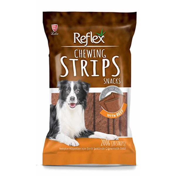 [RFT-052] Reflex Biftekli Şerit Şeklinde Köpek Ödül Maması (1 Adet)