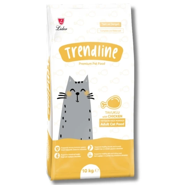 [TRE-182] Trendline Adult Tavuklu Yetişkin Kedi Maması (10 Kg)