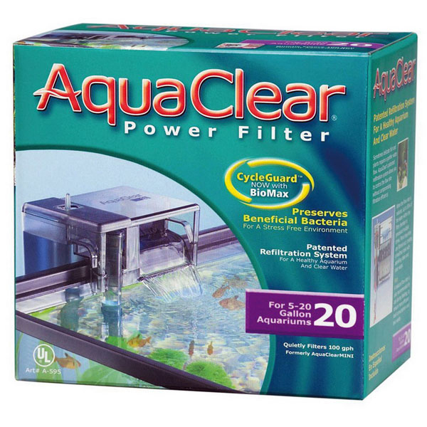 [700-A595] Aqua Clear Akvaryum Mini Askı Filtre
