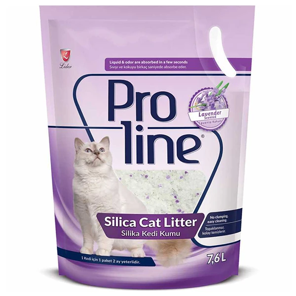 [TT-011] Proline Silika Lavanta Kokulu Kedi Kumu (1 Adet)