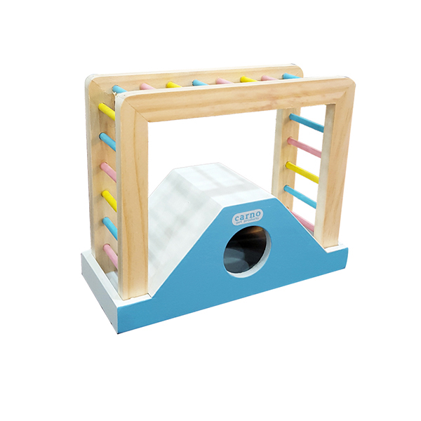 [677-RJ520] Carno Kemirgen Ahşap Merdiven Hamster Oyuncağı