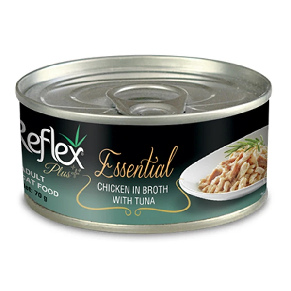 [RFK-159] Reflex Plus Ton Balık ve Tavuklu Yetişkin Konserve Kedi Maması (1 Adet)