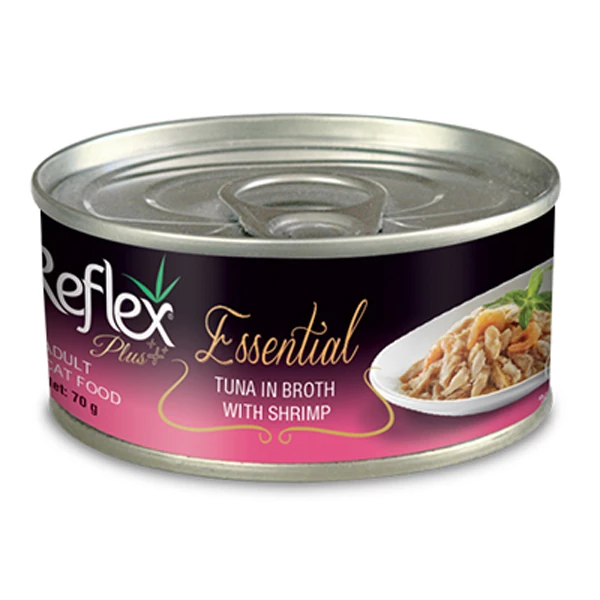 [RFK-153] Reflex Plus Ton Balık ve Karidesli Yetişkin Konserve Kedi Maması (1 Adet)