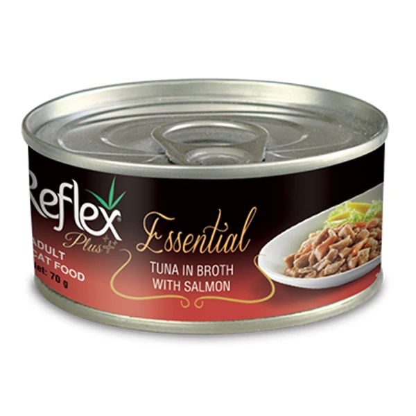 [RFK-154] Reflex Plus Ton Balık ve Somonlu Yetişkin Konserve Kedi Maması (1 Adet)