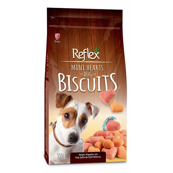 [AL-103] Reflex Kalp Şekilli Köpek Ödül Bisküvisi (1 Adet)