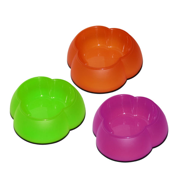 [679-11042] Pawise Plastik Çiçek Şekilli Köpek Mama Kabı