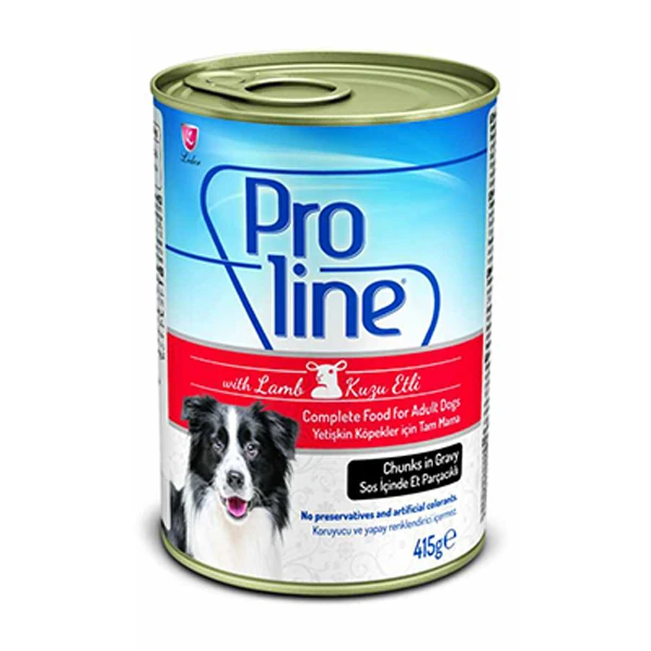 [PRK-051] Proline Kuzu Etli Sos içinde Yetişkin Köpek Konservesi (1 Adet)