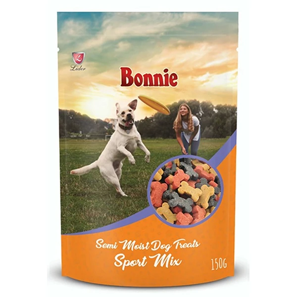 [BNT-120] Bonnie Semi Moist Sport Mix Köpek Ödül Maması (1 Adet)