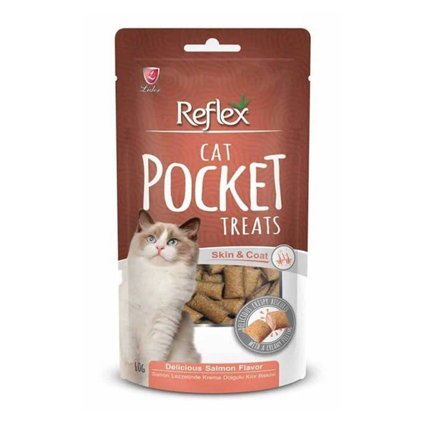 [RFT-035] Reflex Somonlu Pocket Kedi Ödül Maması (1 Adet)
