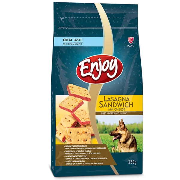 [ENT-008] Enjoy Sandviç Kare Peynirli Köpek Ödül Bisküvisi (1 Adet)