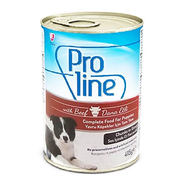 [PRK-053] Proline Biftekli Sos içinde Yavru Köpek Konservesi (1 Adet)