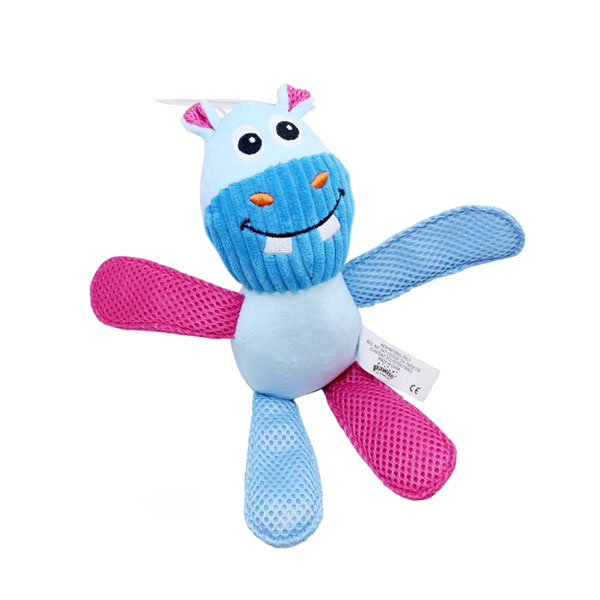[679-15051] Pawise Vivid Life Fetch İt Hippo Peluş Köpek Oyuncağı