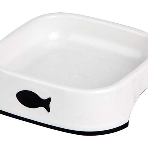 [679-28034] Pawise Seramik Kedi Mama ve Su Kabı Beyaz