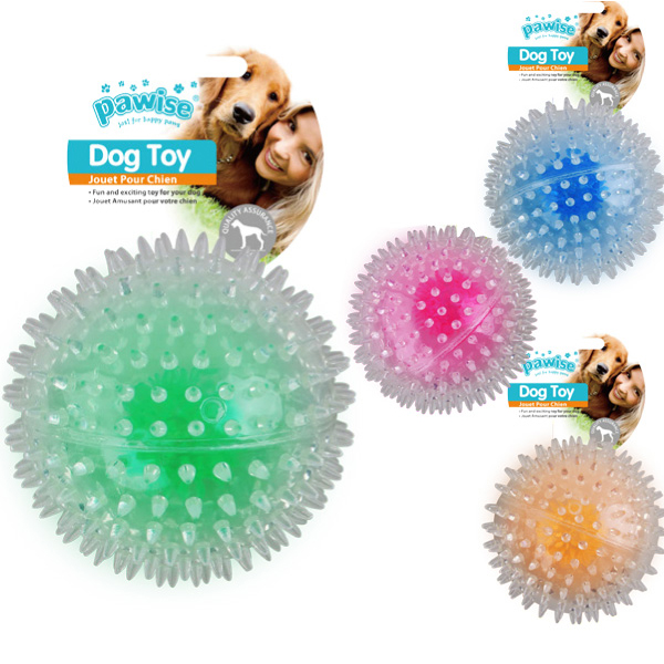 [679-14551] Pawise Işıklı Oyun Topu Köpek Oyuncağı (Small)