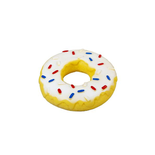 [679-14127] Pawise Vinly Donut Çörek Şekilli Köpek Oyuncağı