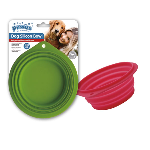[679-11027] Pawise Silikon Köpek Mama ve Su Kabı (250 Ml)