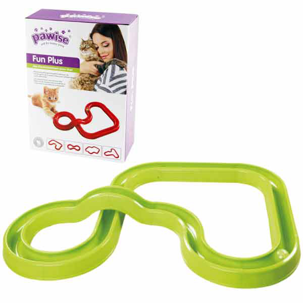 [679-28506] Pawise Fun Plus Cat Toy Plastik Parkur Kedi Oyuncağı