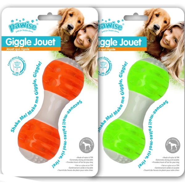 [679-14575] Pawise Giggle Jouet Sesli Halter Köpek Oyuncağı (14 Cm)