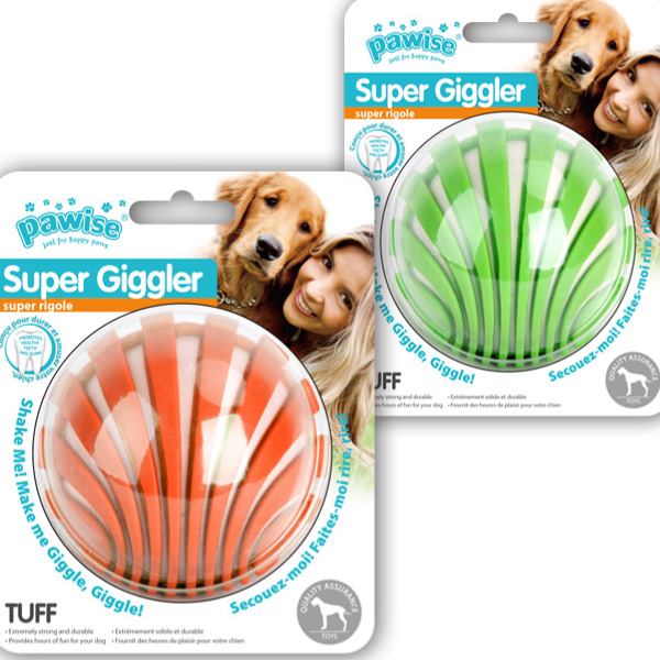 [679-14576] Pawise Super Gıggle Sesli Top Köpek Oyuncağı