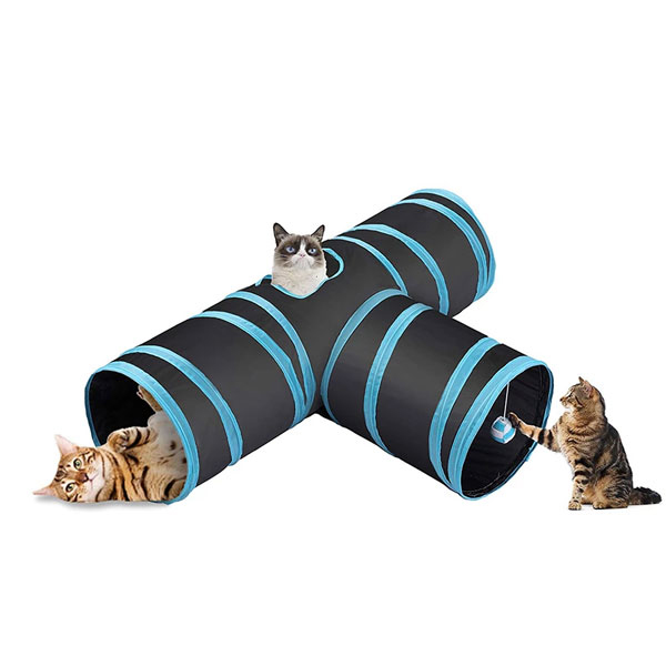 [679-28569] Pawise 3 Girişli Kedi Tüneli
