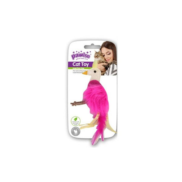 [679-28229] Pawise Oltası Flamingo Kedi Oyuncağı