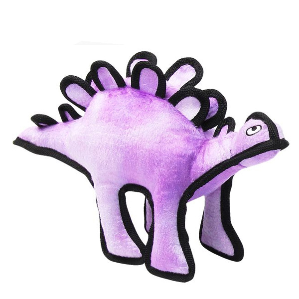 [679-15106] Pawise Tuff Toy Stegosaurus Sert Köpek Oyuncağı