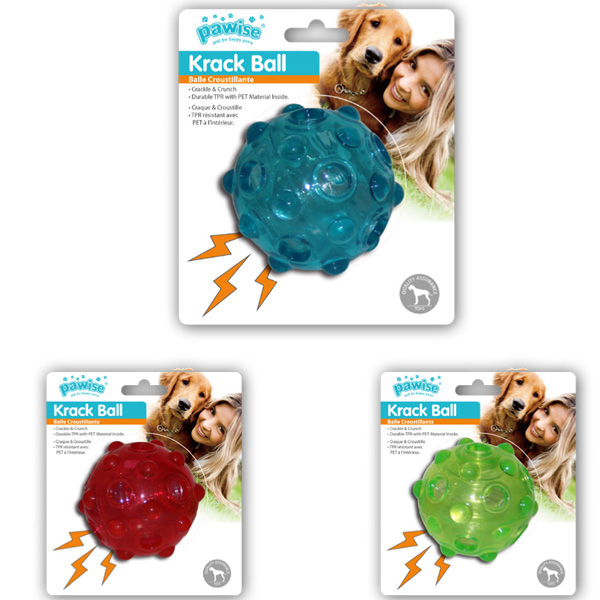 [679-14521] Pawise Krack Sesli Top Köpek Oyuncağı